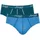 Blau Silber XL