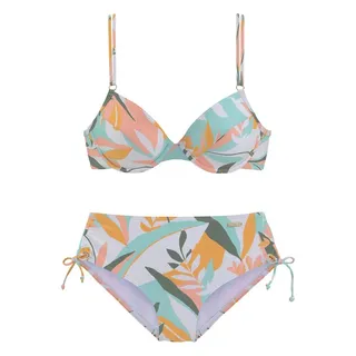 SUNSEEKER Bügel-Bikini »Allis« mit kleinen Zierringen am Top, gelb