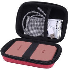 Aenllosi Hart Taschen Hülle für Canon Zoemini/Zoemini C/Zoemini S/Zoemini S2 Mobiler Fotodrucker (Rot)