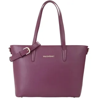 Valentino Schultertasche Shopper Zero Re Shopping Bag Prugna beere