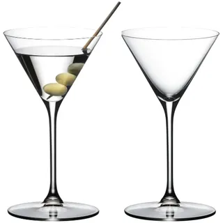 RIEDEL Martini/Cocktail - Kristallglas - 200ml (voll) - 2er Set - 6424/77 - Grape at Klassische Martini Gläser, Spülmaschinenfest