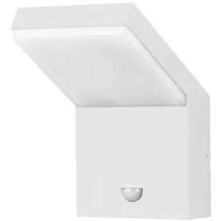 IP54 18W LED Wandleuchte mit Sensor Schwarz 2200K/2700K/3000K mit Bewegungsmelder und Dämmerungssensor - Schwarz