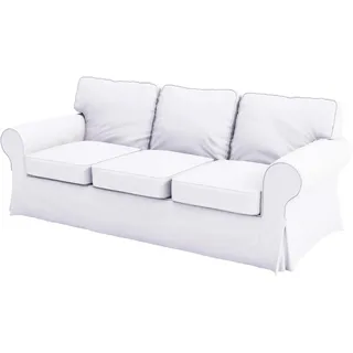 Good Life Die Ektorp 3 Sitz Sofa-Abdeckung Ersatz ist nach Maß für Ektorp-Sofa-Abdeckung, A Sofa Slipcover Ersatz Dichtes for Cotton White.