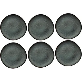 Villeroy & Boch Frühstücksteller Lave ø 23 cm 6er Set grau