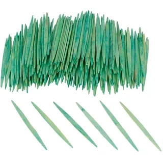 INNSPIRO Flache Essstäbchen grün, 65 mm, 250 Stück
