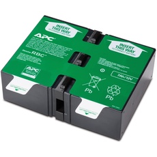 APC APCRBC123 - Ersatzbatterie für Unterbrechungsfreie Notstromversorgung (USV) von APC - passend für Modelle BR900GI / SMT750RMI2U und andere