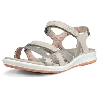 ECCO Flat Sandal Damen Silber 43