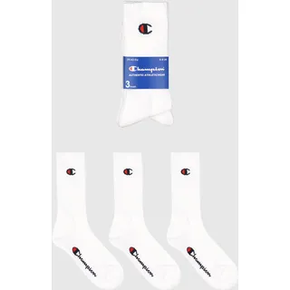 Champion Füßlinge 3er Pack Weiß 39-42