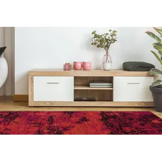 Arte Espina »Vintage 5206« rechteckig 4 mm Höhe Pflegeleicht und robust, Flachflor, Vintage-Design rot B/H/L: ca. 120x0,4x180 cm 1 Stk.