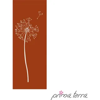 1 Sichtschutzelement "Pusteblume" Höhe 158cm Breite 60cm, Sichtschutz - Braun