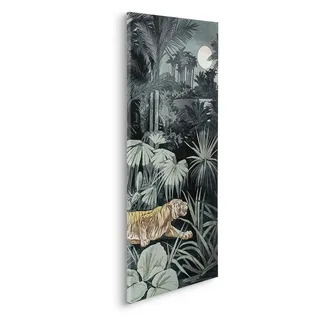 KOMAR Leinwandbild »Creeping Tiger - Größe 40 x 90 cm« Natur 1 Stk. tlg. Keilrahmenbild mi Echtholzrahmen, bunt