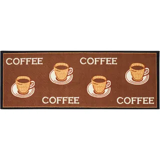 Andiamo Coffee Küchenläufer 67 x 180 cm Braun