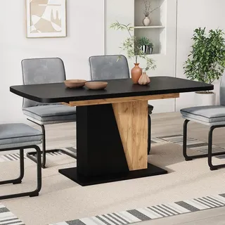 Vicco Fenaro 120 x 77,3 x 80 cm Eiche/Schwarz
