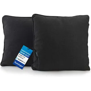 DYNMC you Sofakissen 40 x 40 cm Schwarz