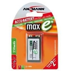 ANSMANN 9v nimh rechargeable battery 300 mah