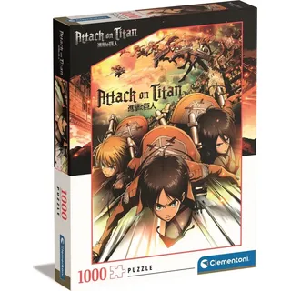 Clementoni - Puzzle Attack on Titan ANIME - 1000 dielov