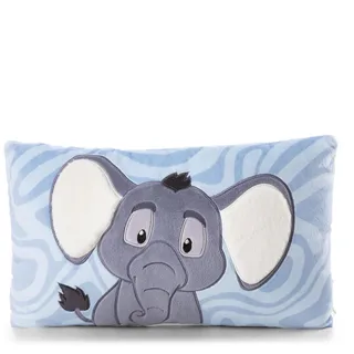NICI Kissen Elefant 43 x 25 cm Grau