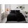 home home 3 Stk Premium 100 Polyester sehr weich uni ab 135x200 cm schwarz