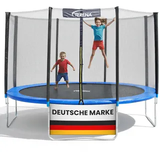 Terena Trampolin ø 366 cm mit Sicherheitsnetz | bis 150kg