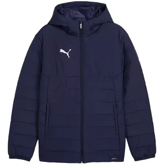 Puma teamADDITIONS Steppjacke mit Kapuze Herren 06 navy-silver 3XL
