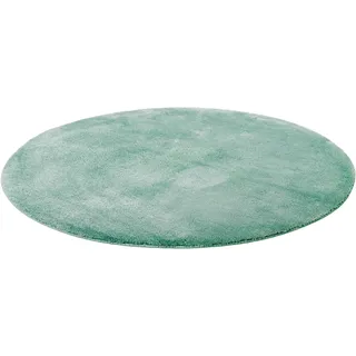 Wecon home Basics Badematte »Joris« Höhe 20 mm rutschhemmend beschichtet strapazierfähig waschbar, viele Größen, Badezimmerteppich, uni, grün