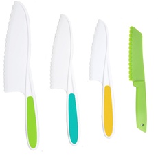 xutong 3-teiliges KindermesserKinder Sicherheit Kochmesser Küchenmesser Set,Kinder Messer Schneiden Lernen,Ergonomisches Küchenmesser Koch Werkzeug