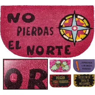 LucaHome Fußmatte, natürliche Kokosmatte, 40 x 70 cm, rutschfest, Kokosmatte, saugfähig, für den Eingangsbereich, ideal für den Innen- und Außenbereich