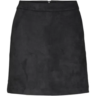 Vero Moda Minirock in Leder-Optik Modell 'DONNA DINA', Black, XL