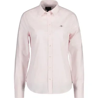 GANT Slim Fit Stretch Oxford Bluse Pink 32