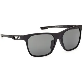 Adidas Sport Sp0091 Polarisierte Sonnenbrille - Matte Black / Green - One Size