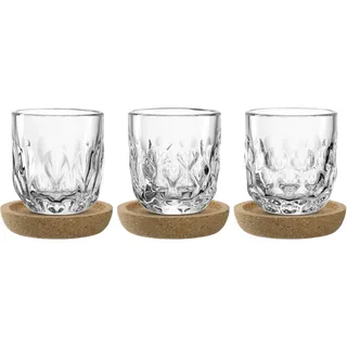 LEONARDO Espresso-Set Espressoglas 0,06 l 3-tlg.