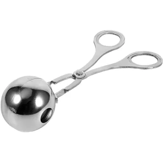 fleischkugelschöpfer, Fleischklopfer, Fleischklopfer, Fleischkugelmacher, Edelstahl-Fleischklopfer, Edelstahl-Mini-Fleischklopfer - Silber