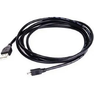 Gembird CCP-MUSB2-AMBM-0.5M, 0,5 m, USB A, Micro-USB B, USB 2.0, Männlich/Männlich, Schwarz - Schwarz