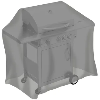 Tepro Grillabdeckung 130 cm Polyester grau