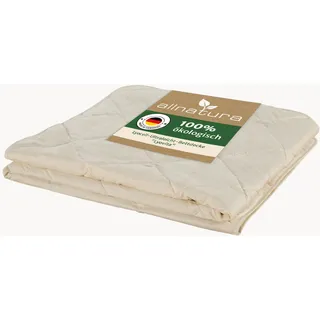 allnatura Lyovita Lyocell leicht-Bettdecke 135x200 cm – atmungsaktive Bettdecke für milde Nächte – Feuchtigkeitsregulierende Steppdecke 100% Lyocell/Tencel – Allergikerfreundlich & waschbar