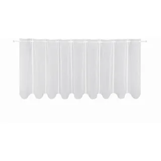 Gerster Collection Kurzgardine Doris 145 x 45 cm Polyester Weiß