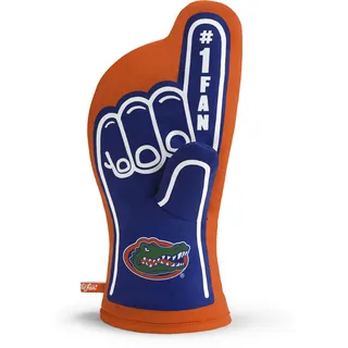 YouTheFan NCAA #1 Ofenhandschuh, 33 x 16,5 cm, hitzebeständig, 100% Gesteppte Baumwolle, #1 Oven Mitt, Team Color, 13.25" x 6.5"