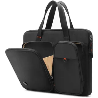 Inateck 360° Rundumschutz Laptoptasche Große Kapazität Hülle Kompatibel mit 13 Zoll MacBook Air M5/M4/M3/M2/M1 2026-2012, 14 MacBook Pro M5/M4/M3/M2/M1 Pro/Max 2026-2021