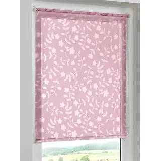 heine home Raffrollo mit Stangendurchzug, lila