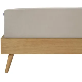 SCHIESSER Spannbettlaken Jersey 180 x 200 cm beige