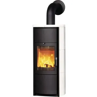 Hark Keno ECOplus Kaminofen Kachel creme-weiß 5 kW