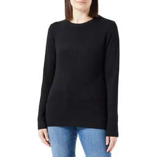 blonda Women's Damen Strick Pullover 15426711-BL01, Schwarz, S Sweater, S