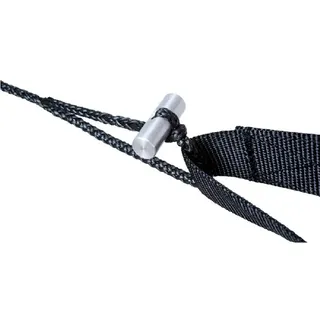 AMAZONAS Bezug für Hängemattenaufhängung One Size Aluminium/Polyethylen/Stahl schwarz
