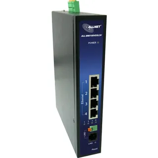 Allnet 172755 Netzwerkbrücke 100 Mbit/s Schwarz