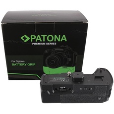 PATONA Premium Battery Grip f. Panasonic DMW-BGG1RC G80 G85 f. 1 x DMW-BLC12 batterie incl. 2,4G wir
