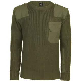 Brandit Textil Pullover Rundhals Oliv M