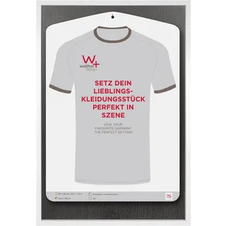walther design Bilderrahmen weiss 60 x 90 cm Trikotrahmen mit Kunstglas, Stockholm EA690W