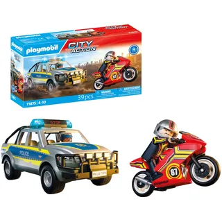 Playmobil City Action Verfolgungsjagd mit Polizei Pick-Up 71875