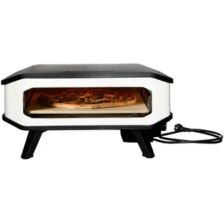 cozze 17" Elektro-Pizzaofen mit Pizzastein 230V/2200W, Digitale Temperatursteuerung, inkl. Frontabdeckung,