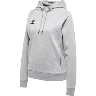hummel Hmlmove Grid Hoodie Grey Melange XS